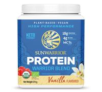 Sunwarrior Warrior Blend Organic Vanilla-Flavoured Protein - 375g Powder