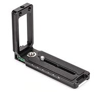 SUNWAYFOTO DPL-08 One Piece Arca/RRS Compatible L Plate/Bracket w QD Socket & Multiple Bubble Levels.