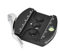 SUNWAYFOTO DRX-60 60mm Lever Lock Arca Compatible Camera Clamp, Black, 1/4"-20 Mount, Compatible with Camera, Tripod, Monopod