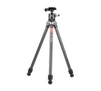 SUNWAYFOTO MT-162CIIL+XB-25P Mini Carbon Fiber Tripod for Cell iPhone & DSLR Camera,Small Complete Tripod Unit for Travel,Video,Vlogging