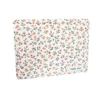 Sunwel Fashion Cute Cosmetic Bag for Women Girls, Floral Coquette Aesthetic Makeup Bags, PEACHDITSY, Coquette