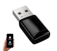 Sunweyer Super Mini CarPlay Adapter Wireless Android Auto Car Kit-for Factory Wired CarPlay Cars, Auto Connect Wireless Adapter (Super Mini S31)