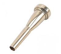 SUNXU 3C/5C/7C Size Professional Trumpet Mouthpiece Megatone for Bach Beginner Musical Instrument Accessories Parts or Finger Exerciser-Gold||3C