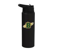 SUNY Brockport Golden Eagles B Claw Logo Stainless Steel Insulated Water Bottle