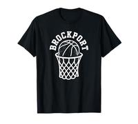 SUNY Brockport Golden Eagles Retro Basketball Net 80's T-Shirt