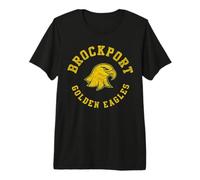 SUNY Brockport Golden Eagles Retro Distressed Premium T-Shirt