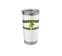 SUNY Brockport Golden Eagles Stacked Logo Stainless Steel Insulated Tumbler