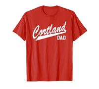 SUNY Cortland Dad Red Dragons Script Father's T-Shirt