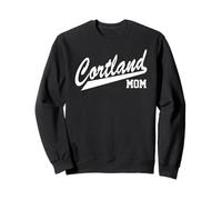 SUNY Cortland Mom Red Dragons Script Mother's Sweatshirt