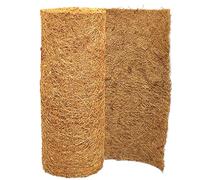 SUNYAY 12x80 inch Natural Coco Liner Roll Coconut Coir Liner Sheets Coco Mat for Planter Window Box Flower Basket Garden Decoration Animal Pet Pad Liner