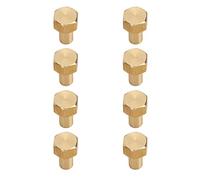 Sunydog 1/24 Hex Nut Brass Wear Resistant Wheel Lock Nut Replacement Axial Scx24 (8mm)