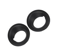 Sunydog 2PCS Front Fog Light Ring Cover Durable Trim for X3 E83 2004-2006 High Strength ABS Plastic Protection