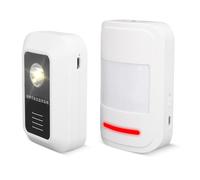 Sunydog 360 Degree Rotatable Infrared Detector Wireless Motion Sensor Alarm System for Shop Security (m7+819)