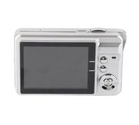 Sunydog 48MP, 4K Digital Camera 8x Zoom with Anti Shake, Vlogging Camera for Photography Continuous, Equipped with Fill Light and Wrist Strap, 2.7in LCD Display, USB Rechargeable (Silver)