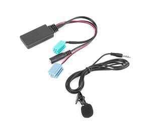 Sunydog 6pin Cable Stereo Aux Adapter Microphone Replacement Clio Espace Megane