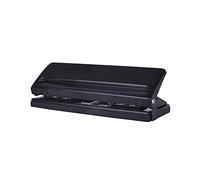 Sunydog Adjustable 6-Hole Desktop Punch Puncher for A4 A5 A6 B7 Dairy Planner Organizer Six Ring Binder with 6 Sheet Capacity