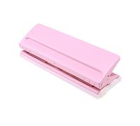 Sunydog Adjustable 6-Hole Desktop Punch Puncher for A4 A5 A6 B7 Dairy Planner Organizer Six Ring with 6 Sheet Capacity
