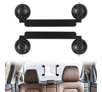 Sunydog Car Sunroof Suction Cup Mounting Brackets with Robust Stainless Steel Construction for Optimal Device Placement in All Weather Conditions (Black)