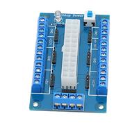 Sunydog DC Power Supply Adapter Module with LED Status Lights and Push Button Switch for PC Setup