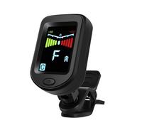 Sunydog Digital Guitar Tuner with Rotating Color LCD Display, Sensitive Clamp with Wide Compatibility, ABS Construction for Bass, Ukulele, Banjo, Portable Design for Music Lovers, Travel Use