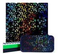 Sunydog Double-sided PET Platform for Ender-3 V3 Plus with Star patterns. Spring Steel Sheet with High flatness. Easy Demoulding for PLA/PETG/TPU