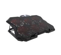 Sunydog Gaming Laptop Cooler Pad 6 Adjustable Heights and Silent Fans for Comfortable Use Compatible with Laptops Under 19in