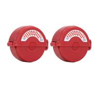 Sunydog Gate Valve Lockout Device Durable Design for Safe Operation in Industrial Settings 2 Pcs for 1 to 2 1/ Inch Valve Handles