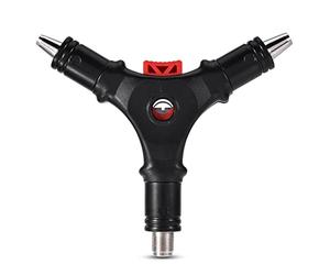 Sunydog High-Performance Coaxial Cable Stripping Tool, F Head Design for RG6 RG59 Cables, Time-Saving for Installations, 1 Piece, Black