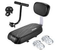 Sunydog Kid Bike Back Cushioned Seat Kit with Bell Foot Rest Handle Grip Children Safety Carrier Set