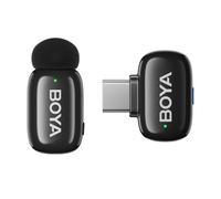 Sunydog Mini 2.4G Wireless Microphone System for Phone Noise Canceling AI Voice Changer for Smartphone Interview Live Streaming