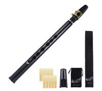 Sunydog Mini Saxophone Bb Sax, Beautiful Embossed Patterns, ABS, Mini Size, Close to Real Sax Tone, 2 Carrying Bags, 10 Reeds