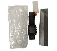 Sunydog Multifunctional Electronic Watch Dual Time Display for Global Travels Stainless Steel Band for Men (Strap)