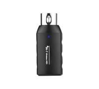 Sunydog Portable 2.4G Wireless MIDI System for Digital Piano Electronic Drum Synthesizer, Low Latency Performance, 15M Range, Rechargeable Battery, ABS Black