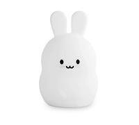 Sunydog Portable Silicone Night Light with Gentle Glow, Patting Lamp for Night Breastfeeding, for Classmates and Kids - Warm White + 7 Colors