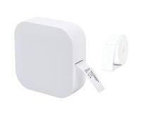 Sunydog Q30 Label Maker Machine Mini Pocket Thermal Label Printer All in One BT Connect Adhesive Tag DIY Date Journal Study Sticker Labeling Machine with 1pc Label Roll Compatible with iOS Android for