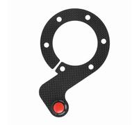 Sunydog Racing Steering Wheel with 6 Bolts, Carbon External Horn Button