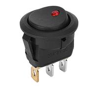 Sunydog Resistance, 10PCs Round Rocker ON OFF 12V Heat L