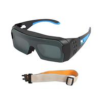 Sunydog Solar Auto Darkening Welding Glasses Sty Protective Welders Glasses Argon Arc Welding Electric Welding Glasses Practical Welding Glasses Utility Welding Tools
