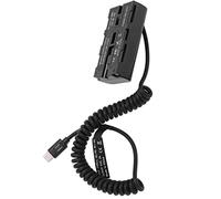 Sunydog Spring Cable Dummy Battery Adapter Monitor Fill F550 Portable Charger Film