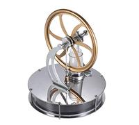 Sunydog Stirling Engine Kit,Low Temperature Stirling Engine Motor Model Heat Steam Education DIY Kit