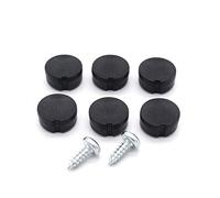 Sunydog Threshold Covers, 6pcs Black ABS Replacement for T5 T5.1 T6, Made from Premium Material, Easy Installation with No Professional Operation