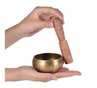 Sunydog Tibetan Singing Bowl 3 Inch Meditation Sound Bowl,Handmade Tibetan Bell Metal Singing Bowl with Striker for Buddhism Buddhist Meditation Healing Relaxation Yoga