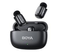 Sunydog Wireless Microphone System, Phone Microphone, AI Lapel Voice Changer, Noise Cancellation, 328 Feet Transmission Range for Interviews