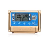 SUNYIMA 50A MPPT Solar Charge Controller, Solar Charger 12 V/24 V Power Auto Focus MPPT Tracking Charge with Bluetooth LCD Display Dual USB Solar Controller Charge Controller Multiple Load Control