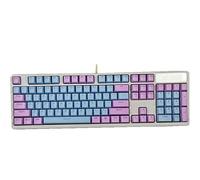 Sunzit Keycaps, 104 keys Keycap Mechanical Keyboard Double Backlit Word for Gaming Keyboard Mechanical Keyboard MX keycaps