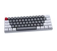 Sunzit Keycaps, 61 Keycaps Backlight Two-Color Mechanical Keypad PBT Keycap For GH60 / RK61 / ALT61 / Annie/Keyboard Poker Keys