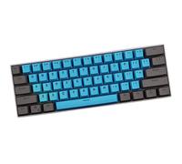 Sunzit Keycaps, 61 Keycaps Backlight Two-Color Mechanical Keypad PBT Keycap for GH60 / RK61 / ALT61 / Annie/Keyboard Poker Keys