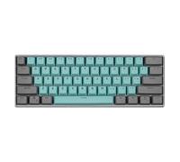 Sunzit Keycaps, 61 Keycaps Backlight Two-Color Mechanical Keypad PBT Keycap for GH60 / RK61 / ALT61 / Annie/Keyboard Poker Keys