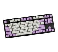 Sunzit Keycaps, 87 keys Keycap Mechanical Keyboard Double Backlit Word for Gaming Keyboard Mechanical Keyboard MX keycaps