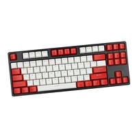Sunzit Keycaps, 87 keys Keycap Mechanical Keyboard Double Backlit Word for Gaming Keyboard Mechanical Keyboard MX keycaps